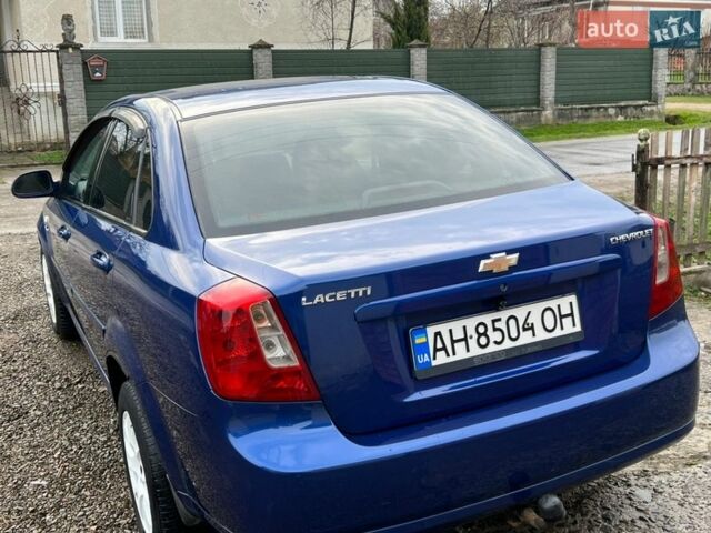 Синій Шевроле Лачетті, об'ємом двигуна 1.8 л та пробігом 259 тис. км за 3499 $, фото 7 на Automoto.ua