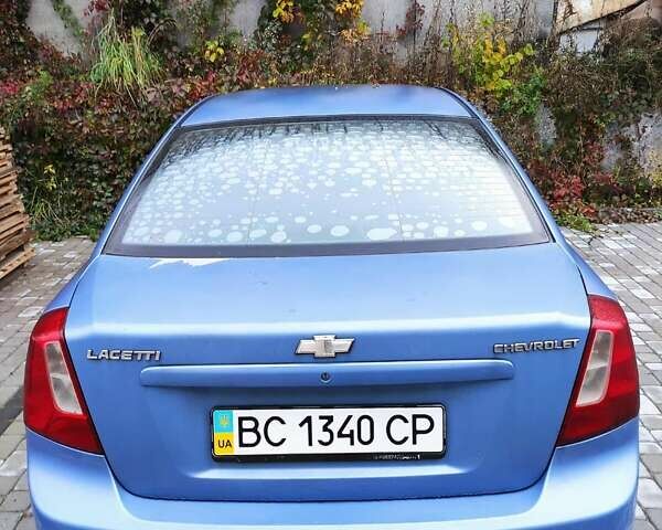 Синий Шевроле Лачетти, объемом двигателя 1.8 л и пробегом 148 тыс. км за 3000 $, фото 2 на Automoto.ua