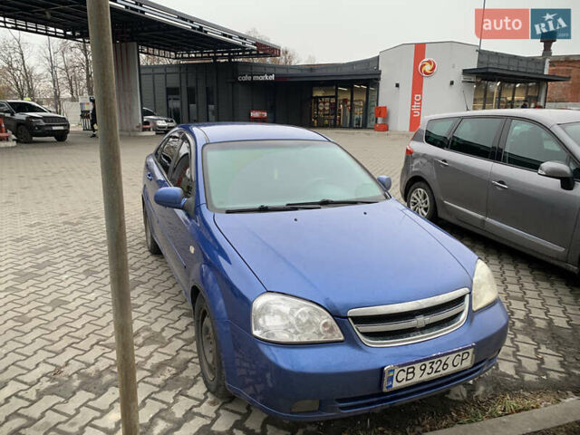 Синий Шевроле Лачетти, объемом двигателя 1.8 л и пробегом 318 тыс. км за 4000 $, фото 3 на Automoto.ua