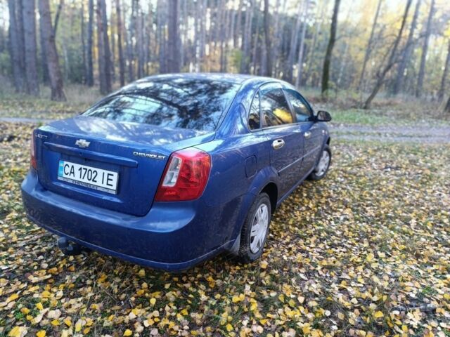 Синій Шевроле Лачетті, об'ємом двигуна 1.6 л та пробігом 214 тис. км за 4200 $, фото 3 на Automoto.ua