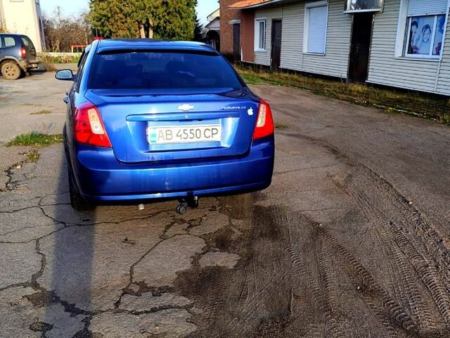 Синий Шевроле Лачетти, объемом двигателя 1.8 л и пробегом 200 тыс. км за 4600 $, фото 6 на Automoto.ua