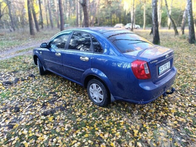 Синій Шевроле Лачетті, об'ємом двигуна 1.6 л та пробігом 214 тис. км за 4200 $, фото 1 на Automoto.ua