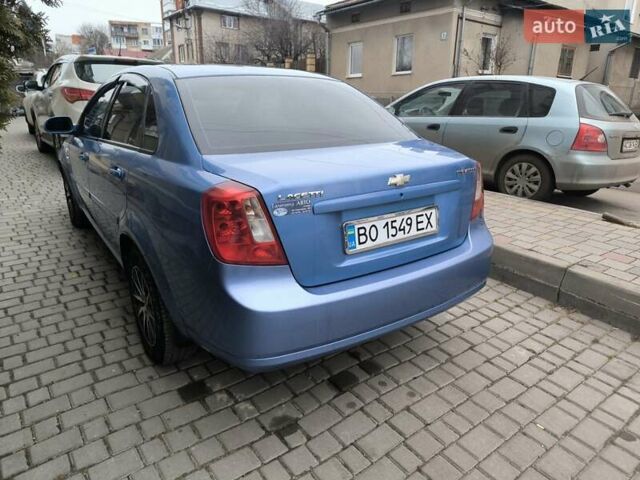 Синий Шевроле Лачетти, объемом двигателя 1.8 л и пробегом 177 тыс. км за 3500 $, фото 3 на Automoto.ua