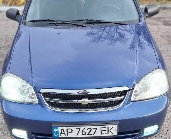 Синий Шевроле Лачетти, объемом двигателя 1.6 л и пробегом 225 тыс. км за 4400 $, фото 4 на Automoto.ua