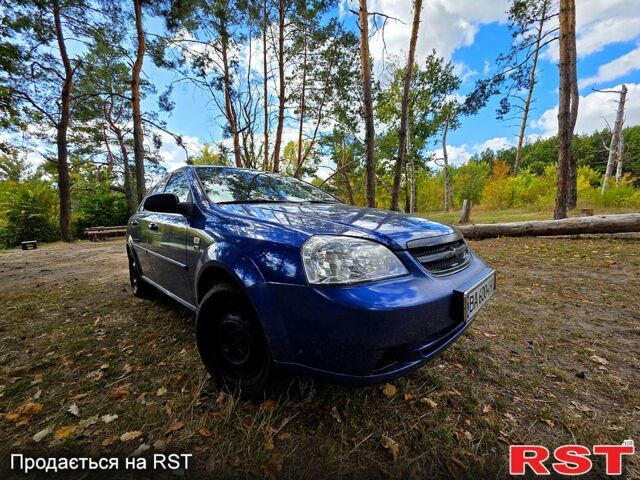 Синий Шевроле Лачетти, объемом двигателя 1.6 л и пробегом 160 тыс. км за 3700 $, фото 1 на Automoto.ua