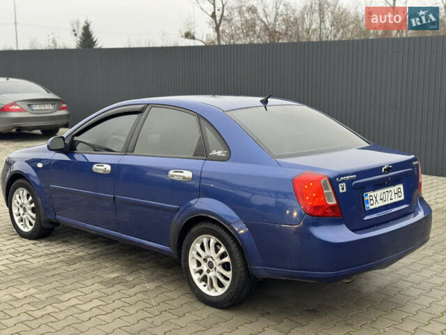 Синій Шевроле Лачетті, об'ємом двигуна 1.6 л та пробігом 346 тис. км за 3499 $, фото 7 на Automoto.ua
