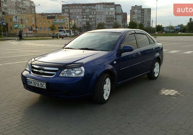 Синий Шевроле Лачетти, объемом двигателя 1.8 л и пробегом 198 тыс. км за 4700 $, фото 4 на Automoto.ua