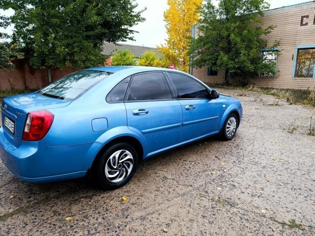 Синій Шевроле Лачетті, об'ємом двигуна 1.6 л та пробігом 203 тис. км за 3600 $, фото 5 на Automoto.ua