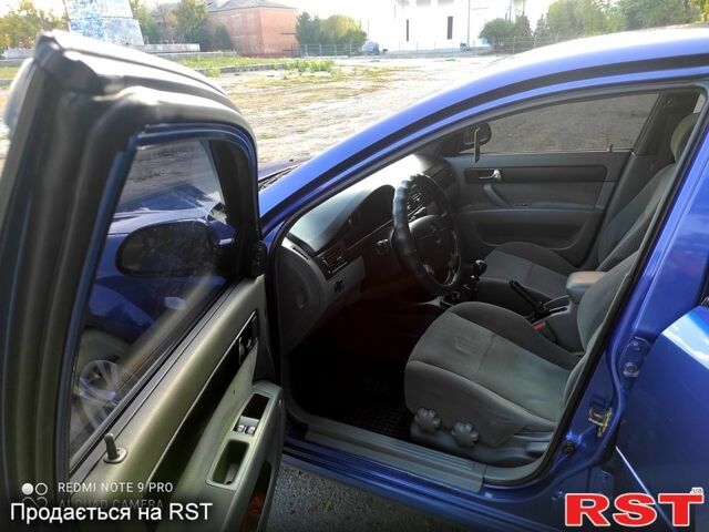 Синій Шевроле Лачетті, об'ємом двигуна 1.8 л та пробігом 0 тис. км за 4000 $, фото 9 на Automoto.ua