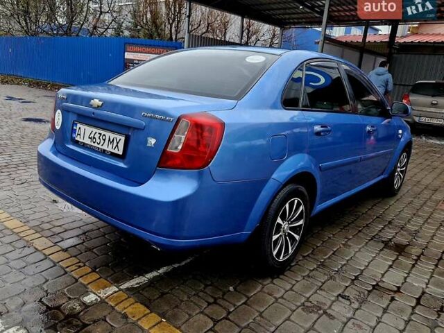 Синий Шевроле Лачетти, объемом двигателя 1.8 л и пробегом 260 тыс. км за 4000 $, фото 1 на Automoto.ua