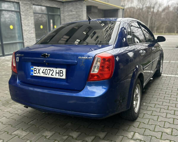 Синий Шевроле Лачетти, объемом двигателя 1.6 л и пробегом 346 тыс. км за 3200 $, фото 5 на Automoto.ua