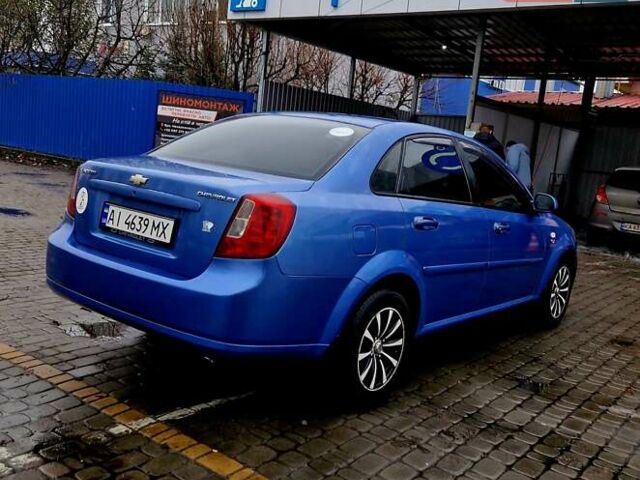 Синий Шевроле Лачетти, объемом двигателя 1.8 л и пробегом 260 тыс. км за 4000 $, фото 5 на Automoto.ua