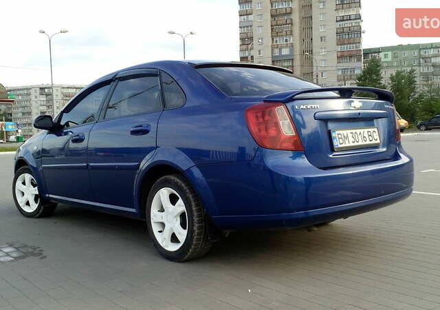 Синий Шевроле Лачетти, объемом двигателя 1.8 л и пробегом 198 тыс. км за 4700 $, фото 6 на Automoto.ua