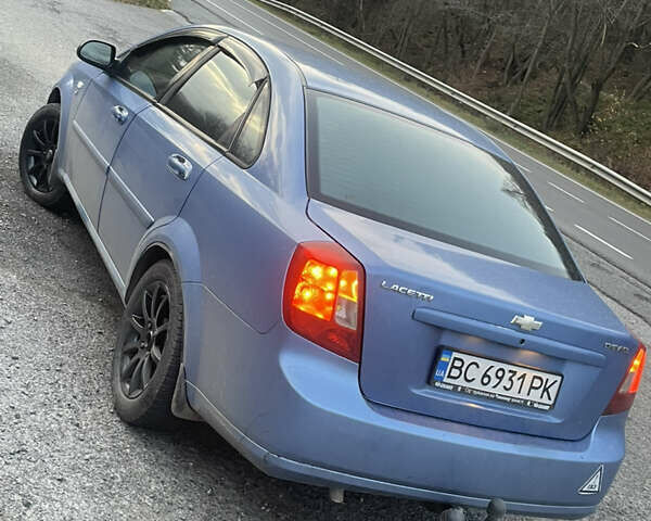 Синий Шевроле Лачетти, объемом двигателя 1.6 л и пробегом 230 тыс. км за 3000 $, фото 5 на Automoto.ua