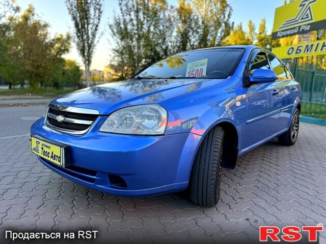 Синій Шевроле Лачетті, об'ємом двигуна 1.8 л та пробігом 226 тис. км за 4250 $, фото 1 на Automoto.ua