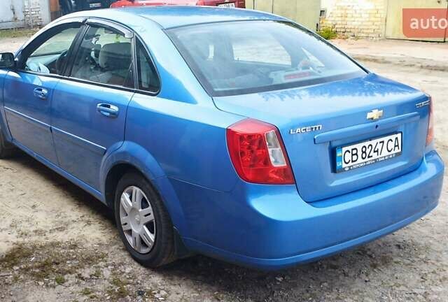 Синий Шевроле Лачетти, объемом двигателя 1.6 л и пробегом 90 тыс. км за 4500 $, фото 8 на Automoto.ua