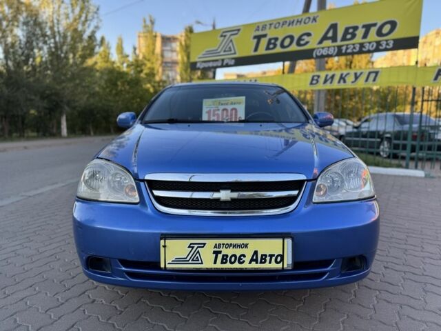 Синій Шевроле Лачетті, об'ємом двигуна 1.8 л та пробігом 226 тис. км за 4250 $, фото 1 на Automoto.ua
