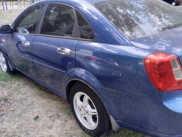 Синій Шевроле Лачетті, об'ємом двигуна 1.6 л та пробігом 198 тис. км за 4200 $, фото 4 на Automoto.ua