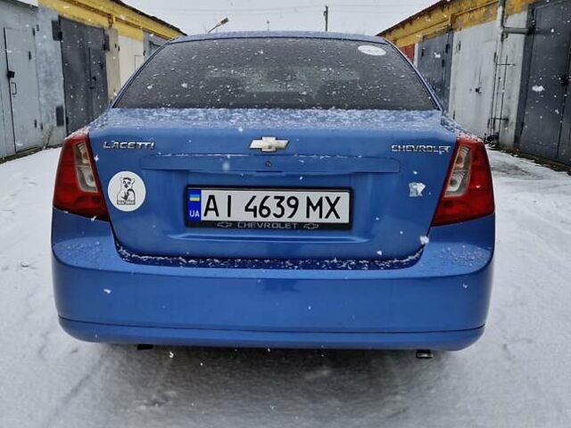Синий Шевроле Лачетти, объемом двигателя 1.8 л и пробегом 260 тыс. км за 4000 $, фото 4 на Automoto.ua