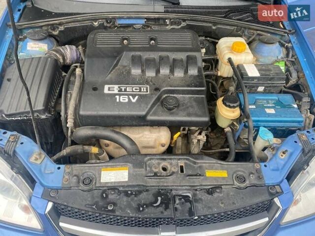 Синій Шевроле Лачетті, об'ємом двигуна 1.6 л та пробігом 144 тис. км за 3900 $, фото 10 на Automoto.ua