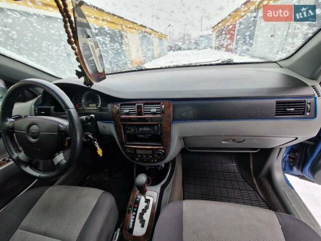 Синий Шевроле Лачетти, объемом двигателя 1.8 л и пробегом 260 тыс. км за 4000 $, фото 14 на Automoto.ua