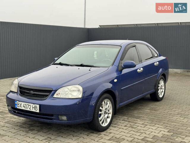 Синій Шевроле Лачетті, об'ємом двигуна 1.6 л та пробігом 346 тис. км за 3499 $, фото 1 на Automoto.ua