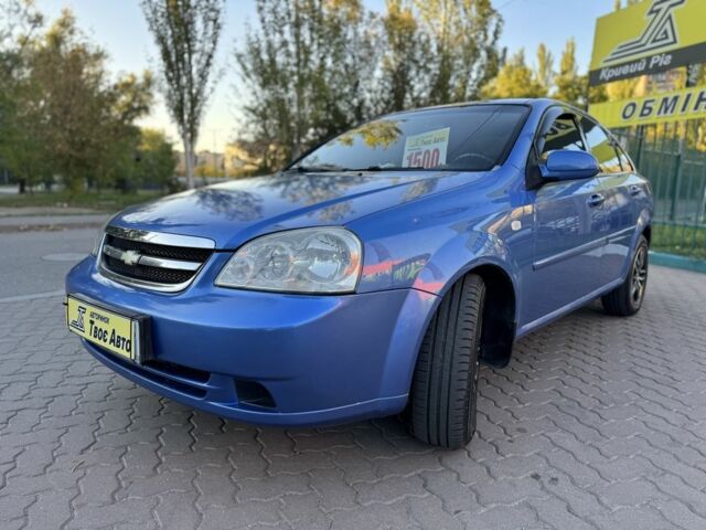 Синій Шевроле Лачетті, об'ємом двигуна 1.8 л та пробігом 226 тис. км за 4250 $, фото 2 на Automoto.ua