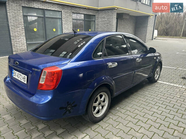 Синий Шевроле Лачетти, объемом двигателя 1.6 л и пробегом 346 тыс. км за 3200 $, фото 3 на Automoto.ua
