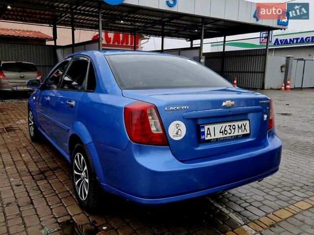 Синий Шевроле Лачетти, объемом двигателя 1.8 л и пробегом 260 тыс. км за 4000 $, фото 9 на Automoto.ua
