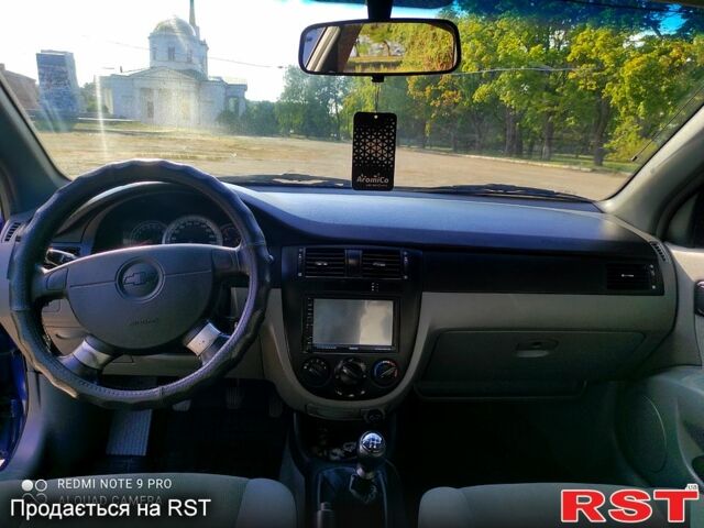 Синій Шевроле Лачетті, об'ємом двигуна 1.8 л та пробігом 0 тис. км за 4000 $, фото 12 на Automoto.ua