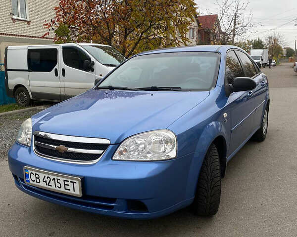 Синий Шевроле Лачетти, объемом двигателя 1.6 л и пробегом 170 тыс. км за 4650 $, фото 2 на Automoto.ua