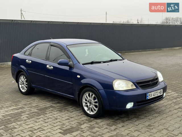 Синій Шевроле Лачетті, об'ємом двигуна 1.6 л та пробігом 346 тис. км за 3499 $, фото 2 на Automoto.ua