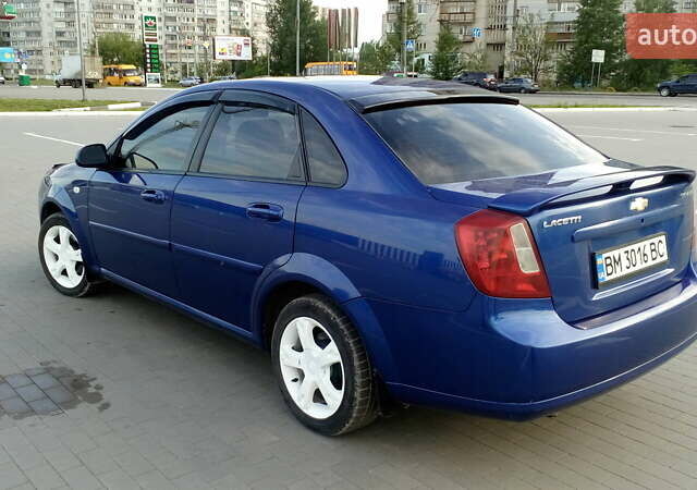 Синий Шевроле Лачетти, объемом двигателя 1.8 л и пробегом 198 тыс. км за 4700 $, фото 5 на Automoto.ua