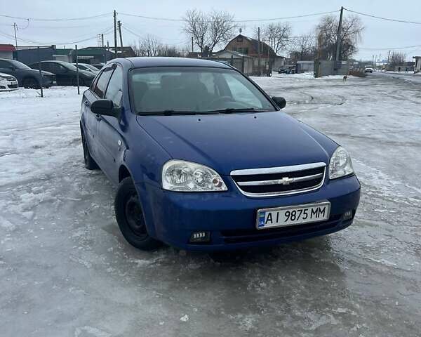 Синий Шевроле Лачетти, объемом двигателя 1.6 л и пробегом 257 тыс. км за 3800 $, фото 1 на Automoto.ua