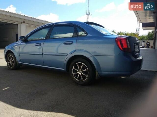 Синий Шевроле Лачетти, объемом двигателя 1.6 л и пробегом 164 тыс. км за 5700 $, фото 6 на Automoto.ua