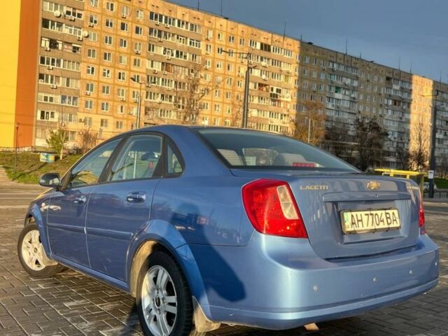 Синий Шевроле Лачетти, объемом двигателя 1.8 л и пробегом 81 тыс. км за 6300 $, фото 1 на Automoto.ua