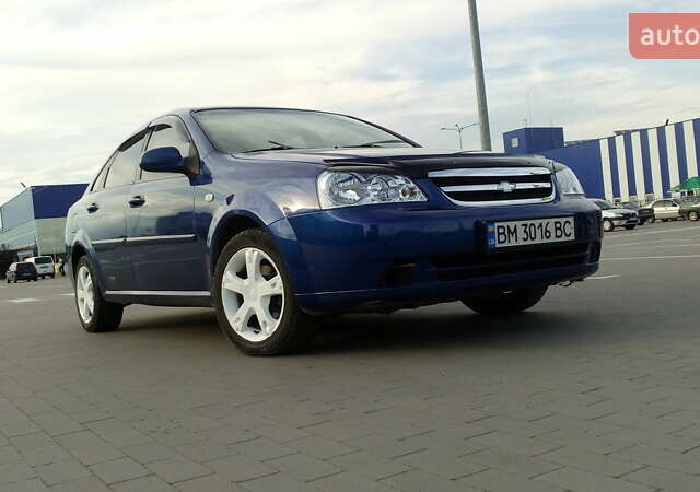 Синий Шевроле Лачетти, объемом двигателя 1.8 л и пробегом 198 тыс. км за 4700 $, фото 3 на Automoto.ua