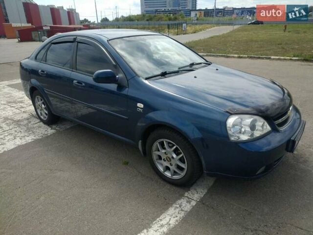 Синий Шевроле Лачетти, объемом двигателя 1.8 л и пробегом 130 тыс. км за 6100 $, фото 6 на Automoto.ua