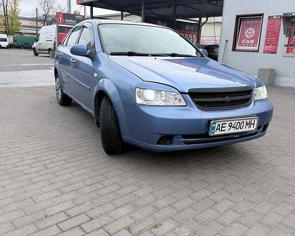 Синий Шевроле Лачетти, объемом двигателя 1.8 л и пробегом 105 тыс. км за 4500 $, фото 1 на Automoto.ua