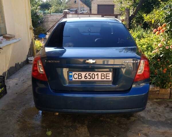 Синий Шевроле Лачетти, объемом двигателя 1.8 л и пробегом 130 тыс. км за 6100 $, фото 1 на Automoto.ua