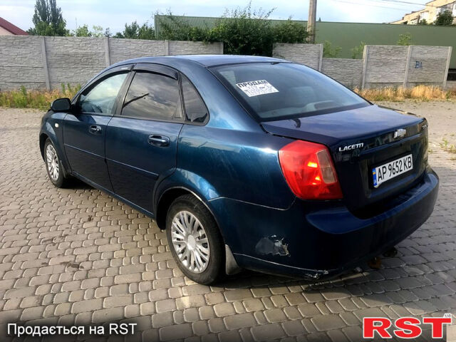 Синий Шевроле Лачетти, объемом двигателя 1.6 л и пробегом 300 тыс. км за 3550 $, фото 5 на Automoto.ua