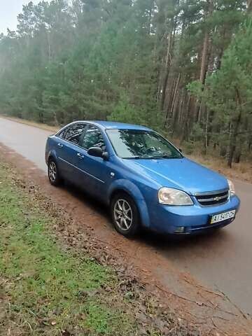 Синий Шевроле Лачетти, объемом двигателя 1.6 л и пробегом 187 тыс. км за 3900 $, фото 2 на Automoto.ua