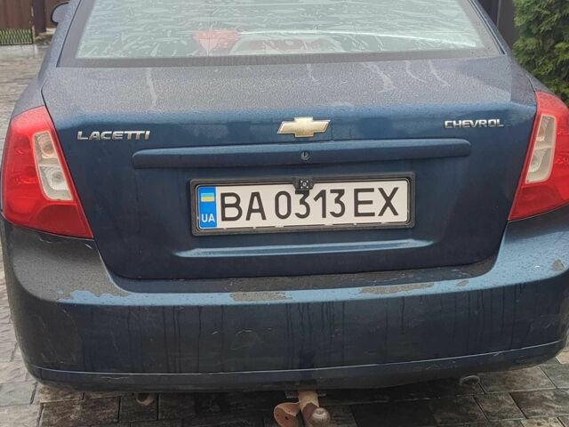 Синий Шевроле Лачетти, объемом двигателя 1.6 л и пробегом 360 тыс. км за 3700 $, фото 3 на Automoto.ua