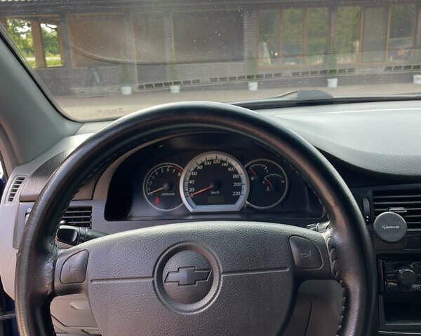 Синий Шевроле Лачетти, объемом двигателя 1.6 л и пробегом 255 тыс. км за 4200 $, фото 13 на Automoto.ua