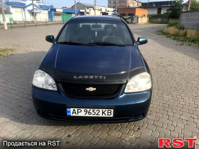 Синий Шевроле Лачетти, объемом двигателя 1.6 л и пробегом 300 тыс. км за 3550 $, фото 2 на Automoto.ua
