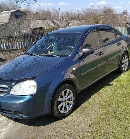 Синий Шевроле Лачетти, объемом двигателя 1.6 л и пробегом 207 тыс. км за 4300 $, фото 2 на Automoto.ua