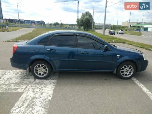 Синий Шевроле Лачетти, объемом двигателя 1.8 л и пробегом 130 тыс. км за 6100 $, фото 7 на Automoto.ua