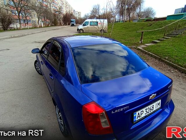 Синий Шевроле Лачетти, объемом двигателя 1.8 л и пробегом 230 тыс. км за 3500 $, фото 3 на Automoto.ua