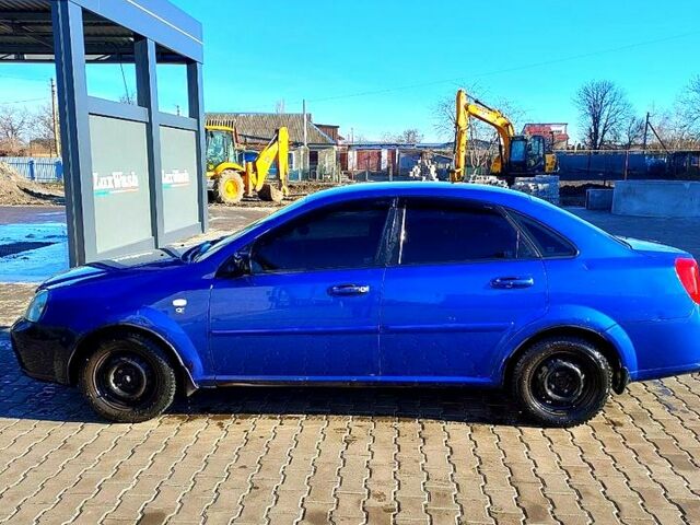 Синій Шевроле Лачетті, об'ємом двигуна 1.6 л та пробігом 180 тис. км за 2200 $, фото 1 на Automoto.ua