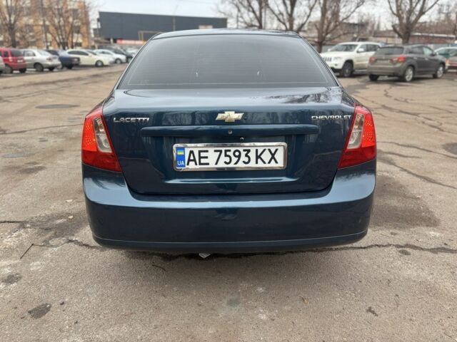Синий Шевроле Лачетти, объемом двигателя 1.6 л и пробегом 187 тыс. км за 4950 $, фото 3 на Automoto.ua
